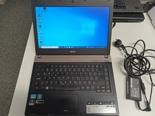 Używany, Good Notebook Acer Travelmate 8473TG Used, working, AC adapter included na sprzedaż  PL