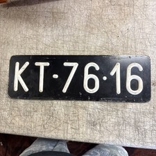 Vintage european license for sale  Orange