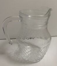 Glass jug pitcher for sale  Shipping to Ireland