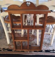 Wood wall curio for sale  Mcdonough