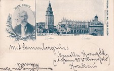 Kraków Krakow AK 1899 Adam Asnyk Multibild Polen Polska 2504194 na sprzedaż  Wysyłka do Poland