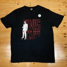 Camiseta masculina gráfica preta oficial Elvis Presley 2XL 2021 nova sem etiquetas comprar usado  Enviando para Brazil
