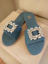 Sandali donna jeans usato  Milano