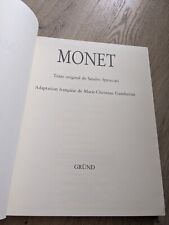 Livre claude monet d'occasion  Meyrargues