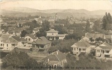 Cartão postal 1907 Santa Rosa California Glimpse parte residência Cardinell 25-466, usado comprar usado  Enviando para Brazil