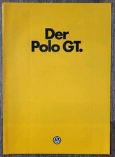 VW Polo I GT '79 Prospekt/brochure/folleto/opuscolo/broszura/prospectus/broschyr comprar usado  Enviando para Brazil