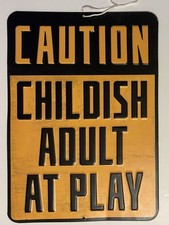 Funny metal sign for sale  Saint Peters
