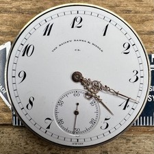 Movimento de relógio de bolso 12s C. H. Meylan Brassus - 21 joias, 7 ajustes comprar usado  Enviando para Brazil