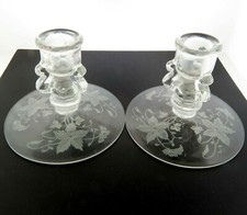 Vintage etched glass for sale  Los Angeles