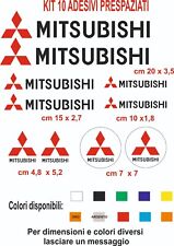 Adesivi mitsubishi prespaziati usato  Torre Annunziata