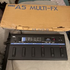 Processador de efeitos múltiplos korg a5 placa de pedal Fx na caixa com fonte de alimentação em perfeito estado, usado comprar usado  Enviando para Brazil