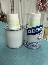 Dispensador de copo de papel descartável Dixie, para 3 onças ou 5 xícaras de banho lote de 2, usado comprar usado  Enviando para Brazil