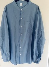 Blue linen shirt for sale  BOREHAMWOOD