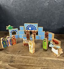 Vintage christmas nativity for sale  STAFFORD