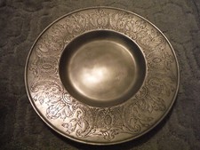 Bowl plate pewter d'occasion  Expédié en Belgium