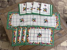 Vintage linen set for sale  Lake Worth