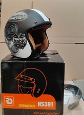 Hswheel motorradhelm jethelm gebraucht kaufen  Langen