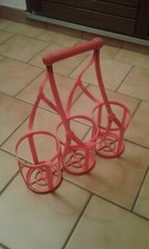 Porte bouteille vintage rouge en très bon etat, usado comprar usado  Enviando para Brazil