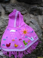 Poncho enfant bebe d'occasion  Saint-Étienne-de-Lugdarès
