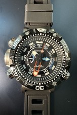 Citizen Promaster Aqualand Eco-Drive BN2029-01E MEDIDOR DE PROFUNDIDADE mergulhador com Suppaparts comprar usado  Enviando para Brazil