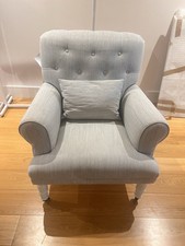 Grey arm chair for sale  BARNET