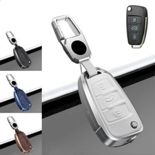 Capa chaveiro de carro liga de couro para Audi A1 A3 A4 A6 A7 A8 RS TT S3 Q5 Q7  comprar usado  Enviando para Brazil