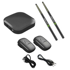 Virtual Air Drum Set Bluetooth RGB Electric Air Drum Sticks 8 Sound 3D Motion., usado comprar usado  Enviando para Brazil