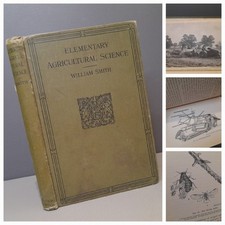 Vintage Farm Book ELEMENTARY AGRICULTURAL SCIENCE 1923 RARE 1st Edition 102 yrs comprar usado  Enviando para Brazil