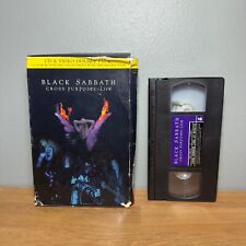 Black sabbath VHS Tape with Tony Martin  Cross Purposes - Live in Hammersmith  comprar usado  Enviando para Brazil