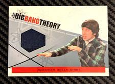 Camisa verde Howard's 2013 The Big Bang Theory temporadas 3 y 4 auténticos armarios segunda mano  Embacar hacia Mexico