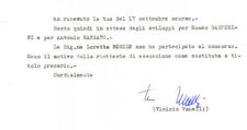 1975 roma lettera usato  Milano