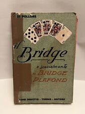 Libro bridge vintage usato  Fano