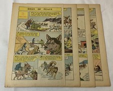 1958 história de desenho animado de seis páginas ~ CÃES DE TRENÓ DA EXPEDIÇÃO POLAR DE RICHARD BYRD Huskies comprar usado 1958 história de desenho animado de seis páginas ~ CÃES DE TRENÓ DA EXPEDIÇÃO POLAR DE RICHARD BYRD Huskies comprar usado  Enviando para Brazil