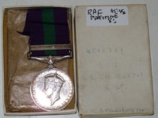 General service medal for sale  SOUTHPORT