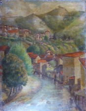 Tableau peinture huile d'occasion  Quimper
