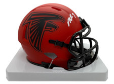 Mini capacete Atlanta Falcons Michael Vick autografado Rave Speed BECKETT Authe... comprar usado  Enviando para Brazil
