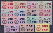 Ddr dienstmarken zkd gebraucht kaufen  Löchgau