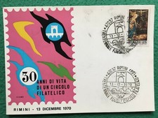 Filatelia italia rimini usato  Roma