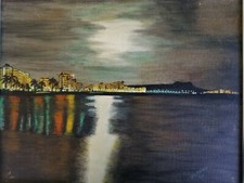 Vintage signed oil for sale  Palm Bay