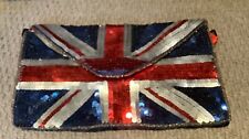 Union jack sequin for sale  BROMSGROVE