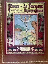 Ancien livre fable d'occasion  Rethel
