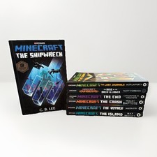 Conjunto de 7 livros de Minecraft Mojang, usado comprar usado  Enviando para Brazil