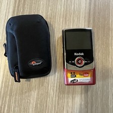 Usado, Câmera Filmadora Kodak Zi6 2x Zoom Digital Alta Definição Bolso Vermelha comprar usado  Enviando para Brazil