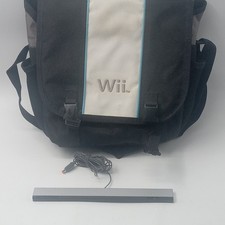 Estojo de transporte para armazenamento de viagem Nintendo Wii com barra sensor bolsa de ombro carteiro comprar usado  Enviando para Brazil
