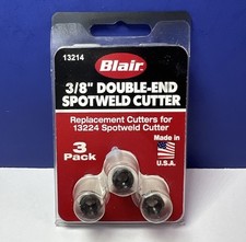 BLAIR 13214 3/8" cortador de solda ponto de extremidade dupla pacote com 3 - NOVO em embalagem desgastada comprar usado  Enviando para Brazil