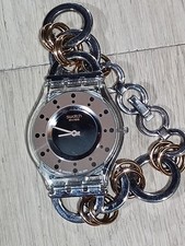 s metal swatch women watch for sale  Crooks