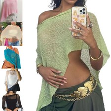 Mesh poncho women for sale  UK