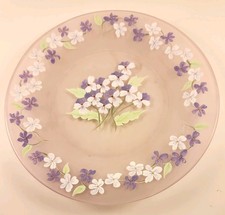 Floral decorative glass for sale  Huntington