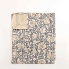 Cobertor indiano handmadi estampa de bloco de mão queen algodão kantha Gudari comprar usado  Enviando para Brazil