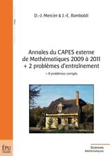 Annales capes externe d'occasion  France